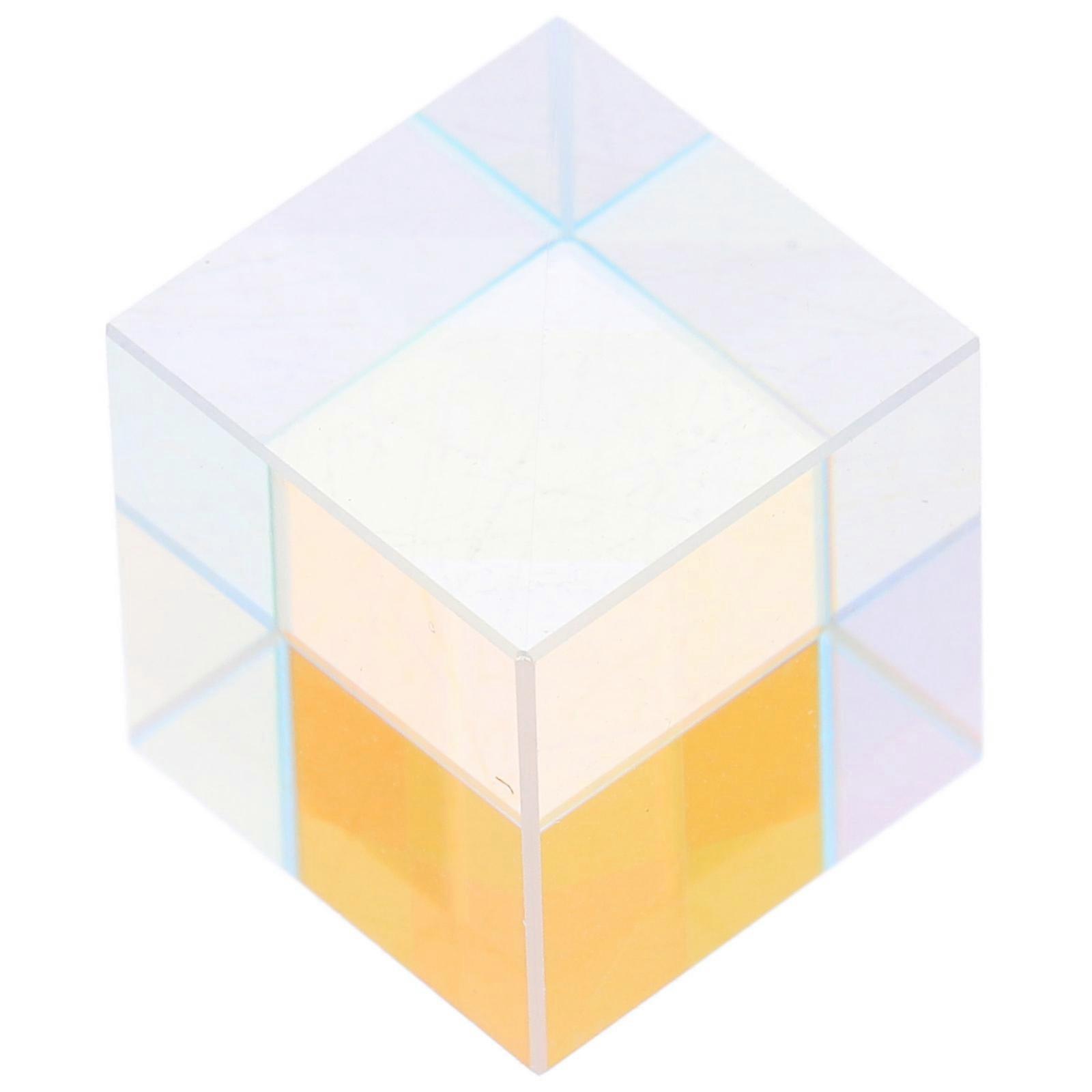 Optical Experiment Glass Prism For Physics Teaching Spectrum Dispersion Office Decoration 1Pcs