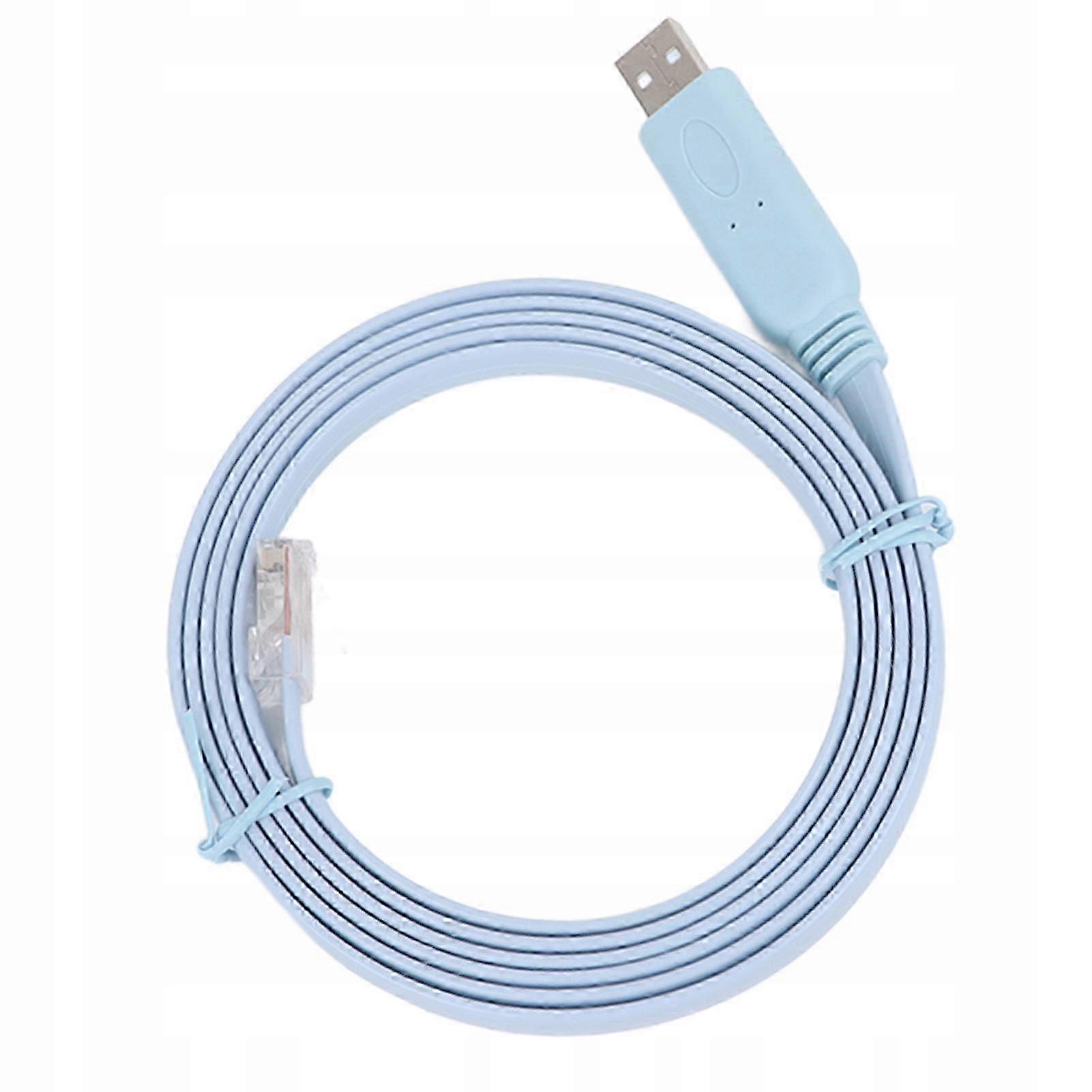 Console Cable Usb To Rj-45 1.8m Blue