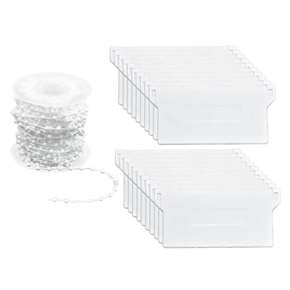 Vertical Blind Bottom Chain and Weight Set 10m with 20 Beads for Window Curtain