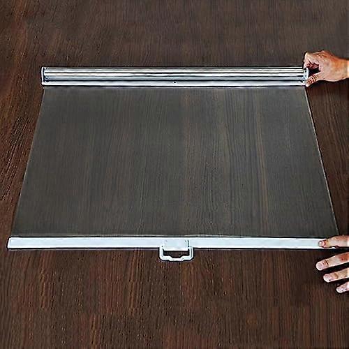Waterproof Transparent PE Roller Blinds Dustproof Clear Cover for Supermarket Checkout and Fridge Partition