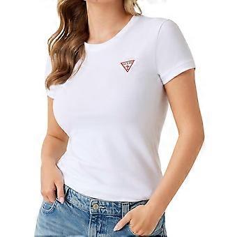Guess Damen-T-Shirt aus Bio-Baumwolle