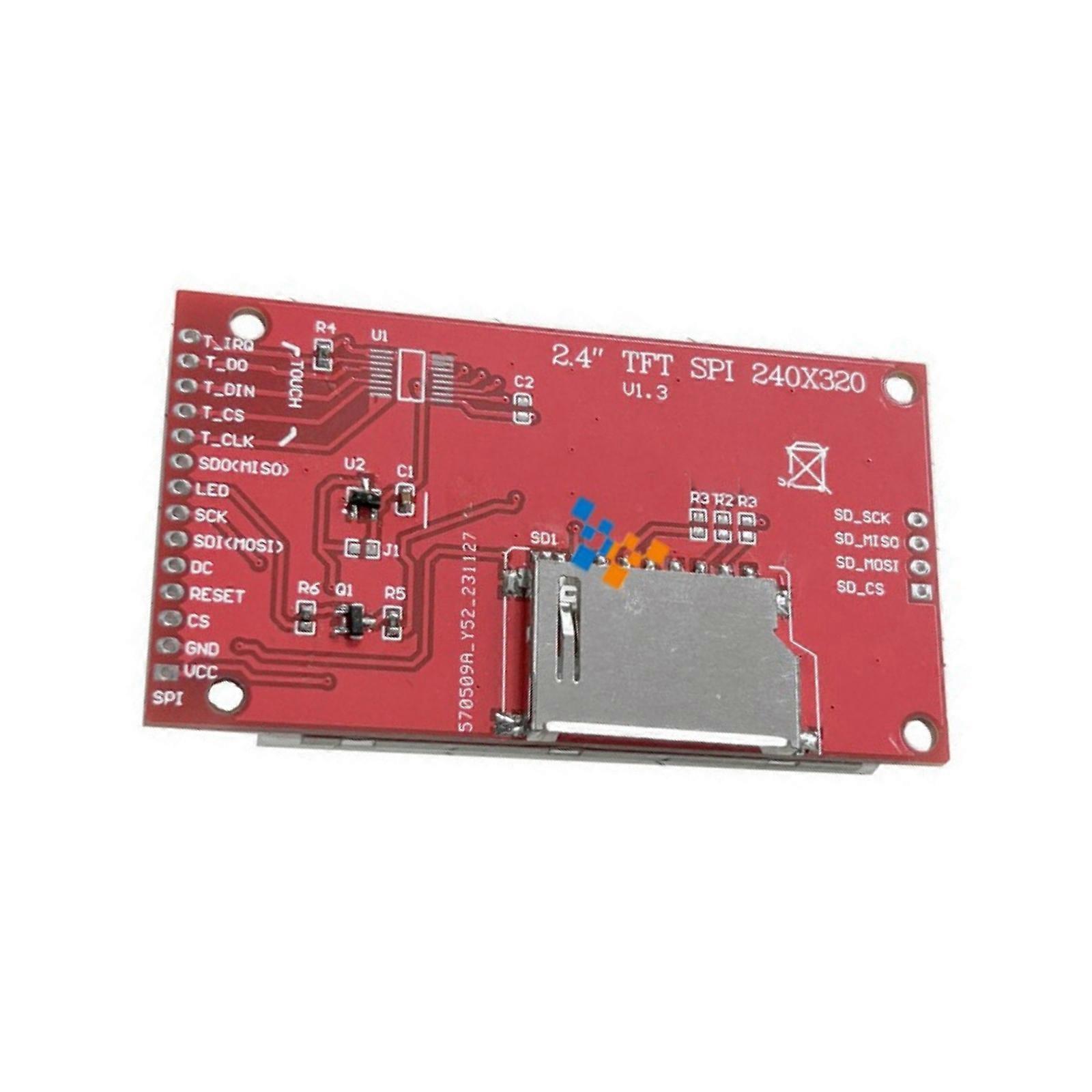 2.4inch SPI TFT Display Module 240x320 High Resolution RGBs Wide Angled LCD Screen For Systems Multicolor