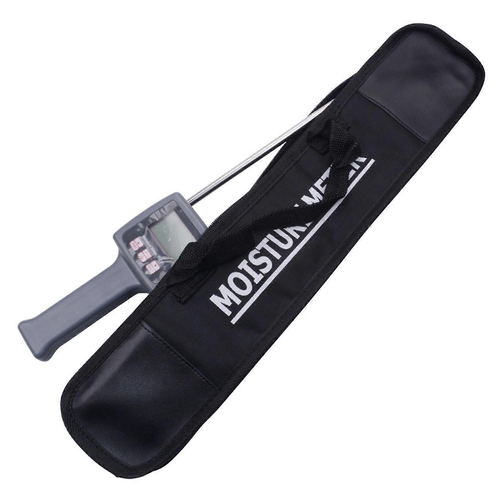 High Accuracy Clear LCD Display Crop Moisture Meter Water Content Measuring with Adjustable Sensitivity for Agriculture Multicolor