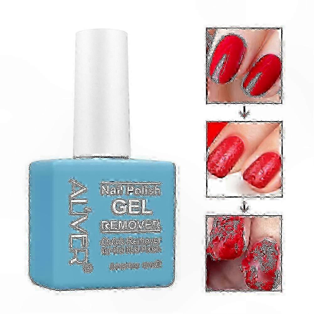 Quick Burst Manicure Remover for Gel and Acrylic Nails, 15ml Soak-Off Solution