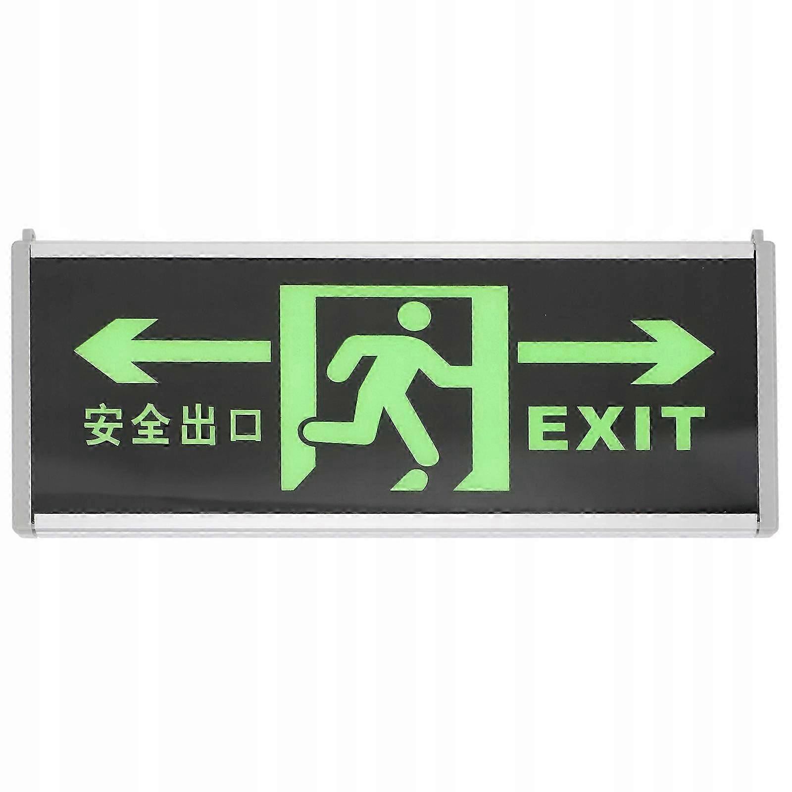 Emergency Exit Sign