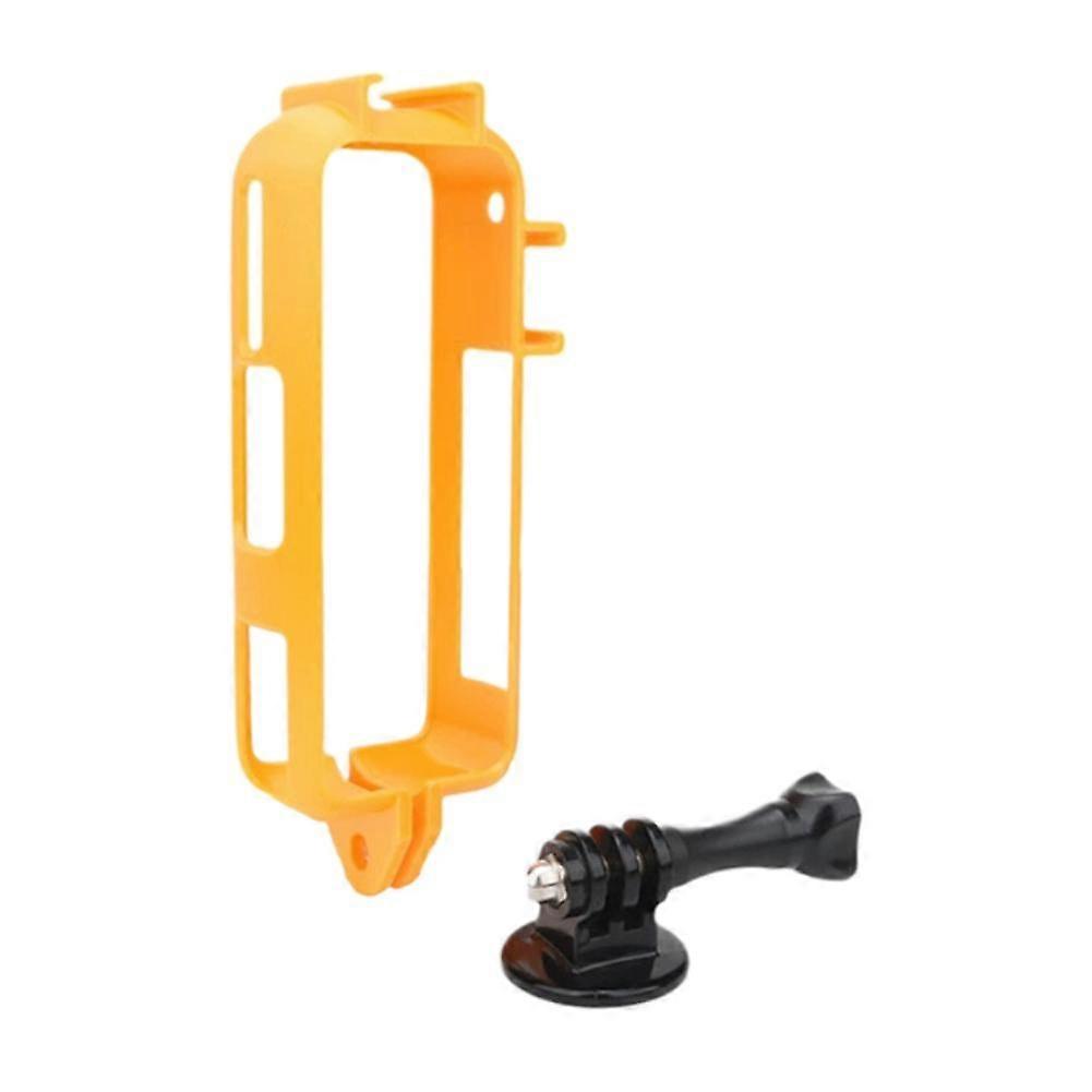 For Insta360 X4 Air Protective Frame with Cold Shoe Mount Universal Two-Claw Adapter for Accessories Durable Full Wrap Case