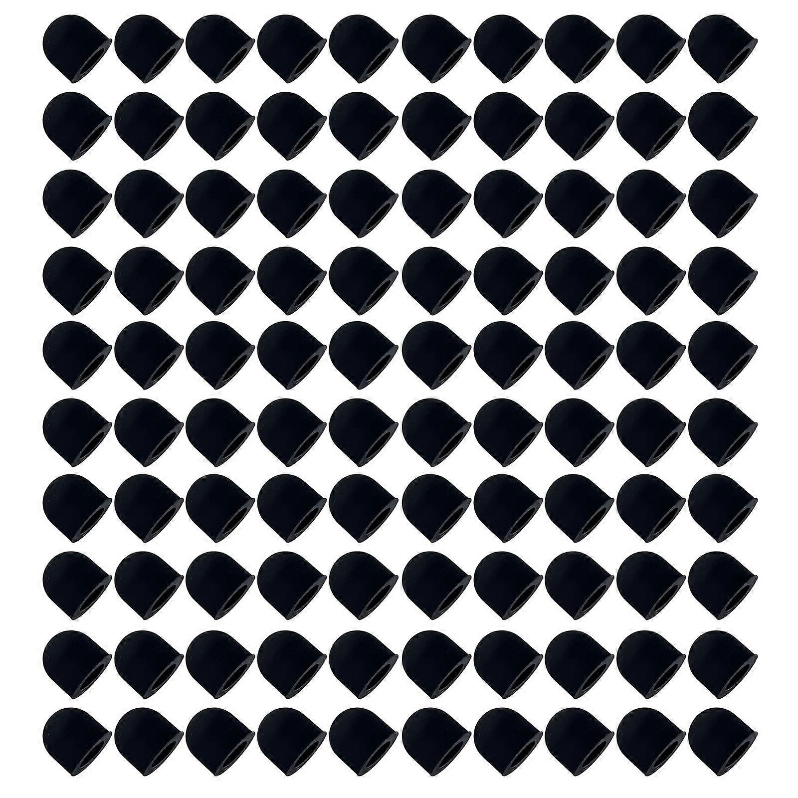 100Pcs Soft Touch Silicone Capacitive Styluses Tip Wear Resistant For Touchscreens Precise Control Multicolor