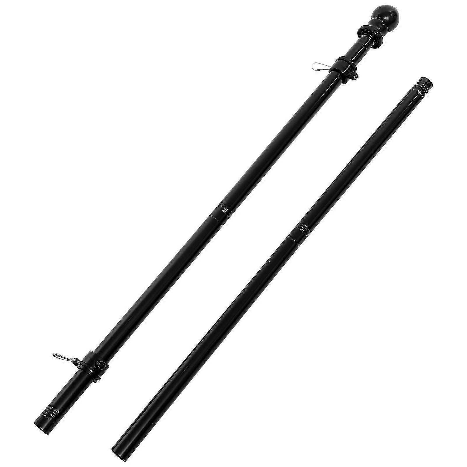 1 sett solid flaggstang rustfri flaggstang slitesterk flaggstang i rustfritt stål flaggstang for hage