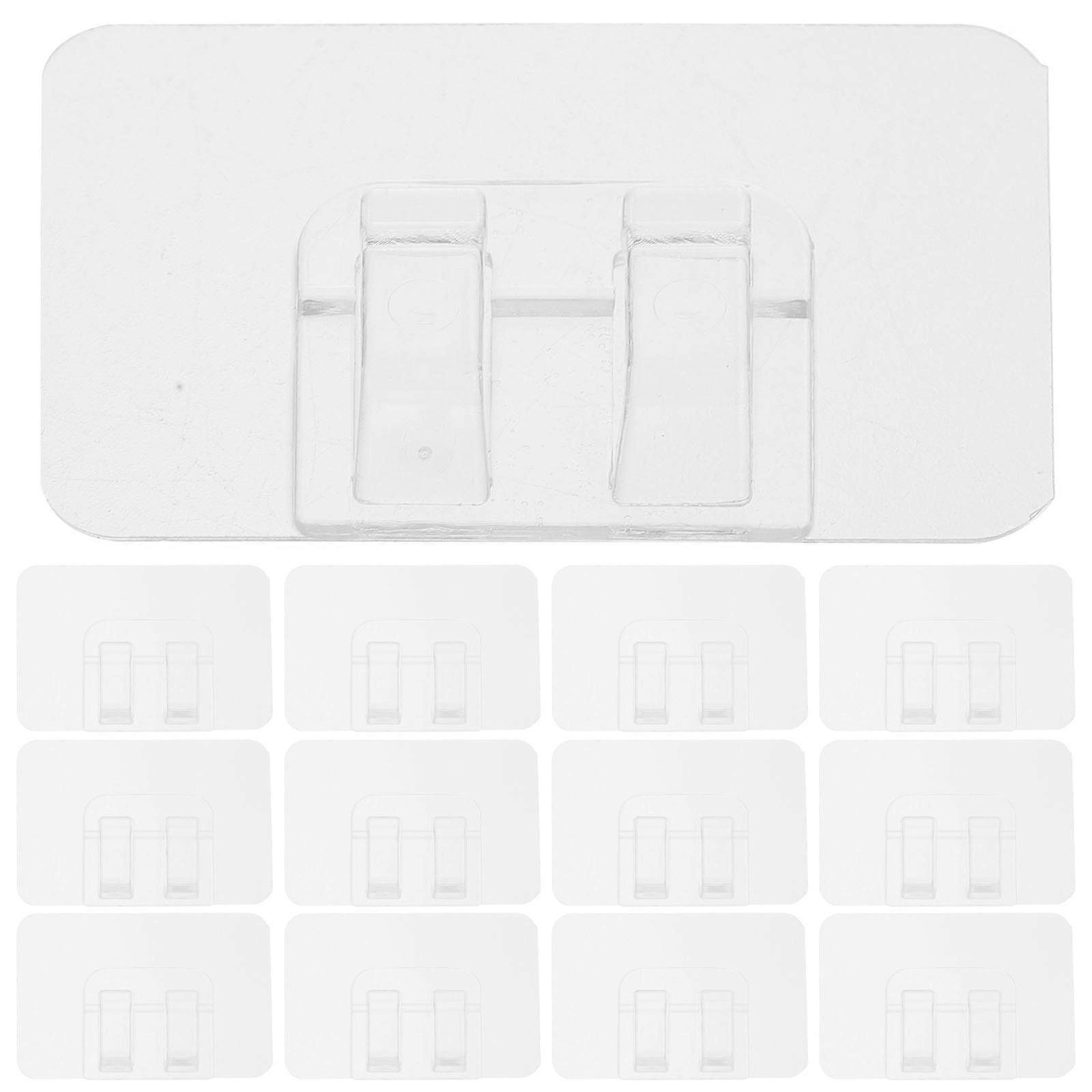Wire Clips Outdoor Rectangular Clip Securing Cable Lights Versatile Design For Outdoor Decoration 50Pcs