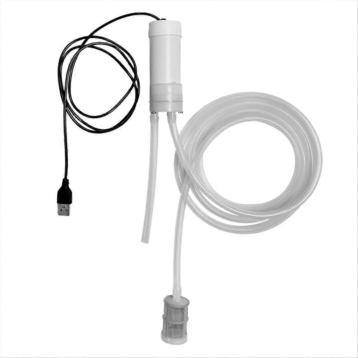 Portable USB Electric Auto Siphon Self Priming Pump DC 5v