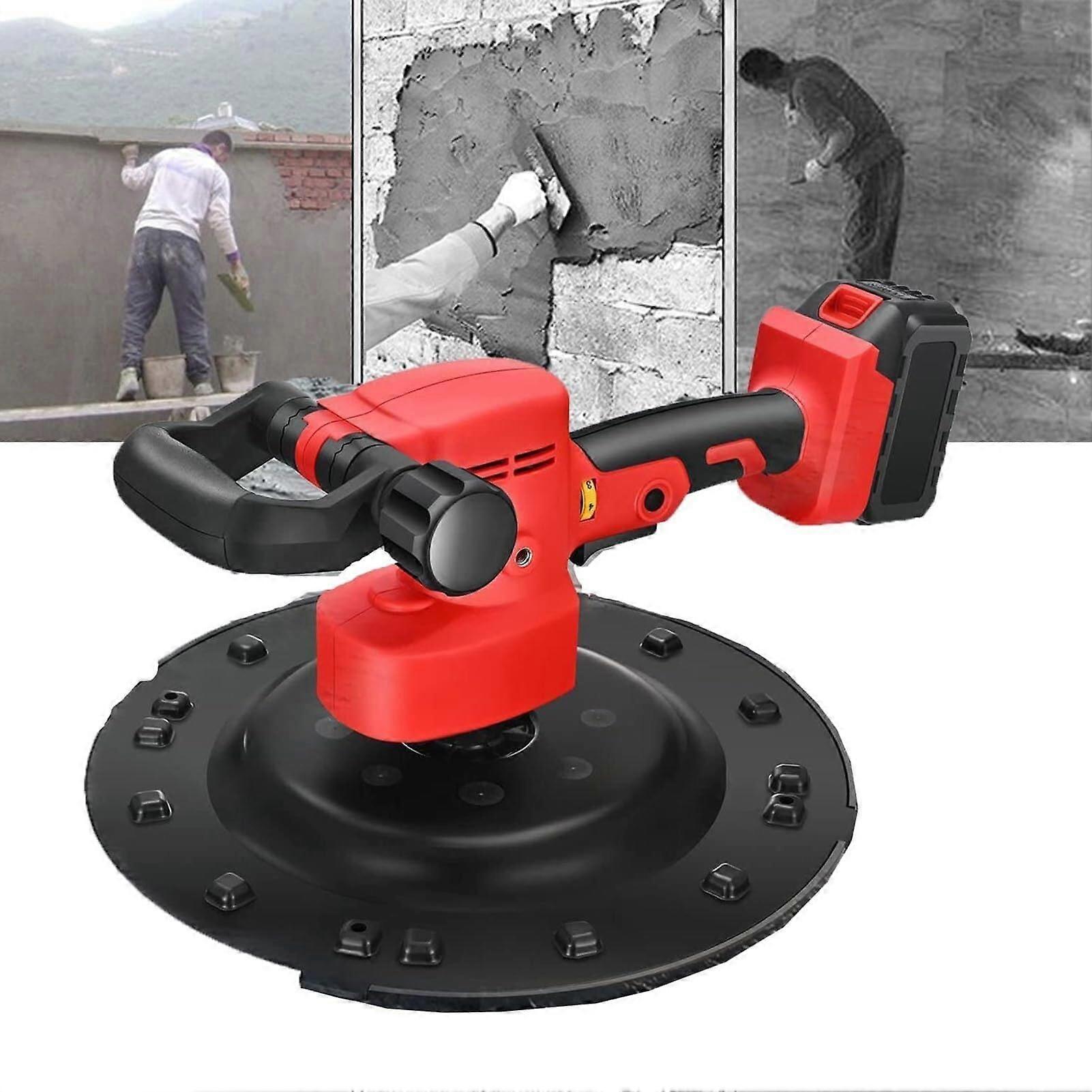 600W Cordless Wall Sander with Adjustable Speed, Electric Drywall Sander for Plaster and Cement