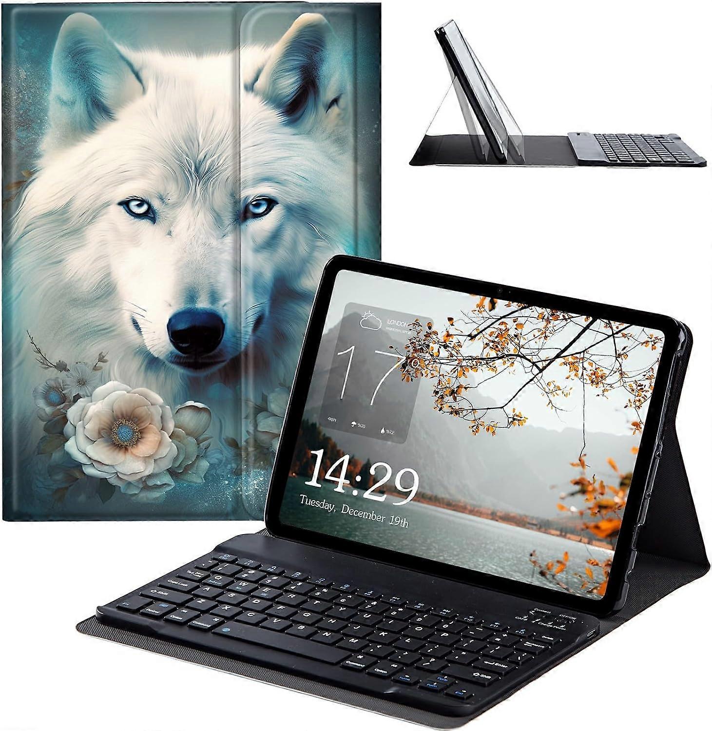Fire HD 10 2023 Tablet Case with Keyboard, Detachable Wireless Bluetooth Keyboard Case for Kindle Fire HD 10 & 10 Plus