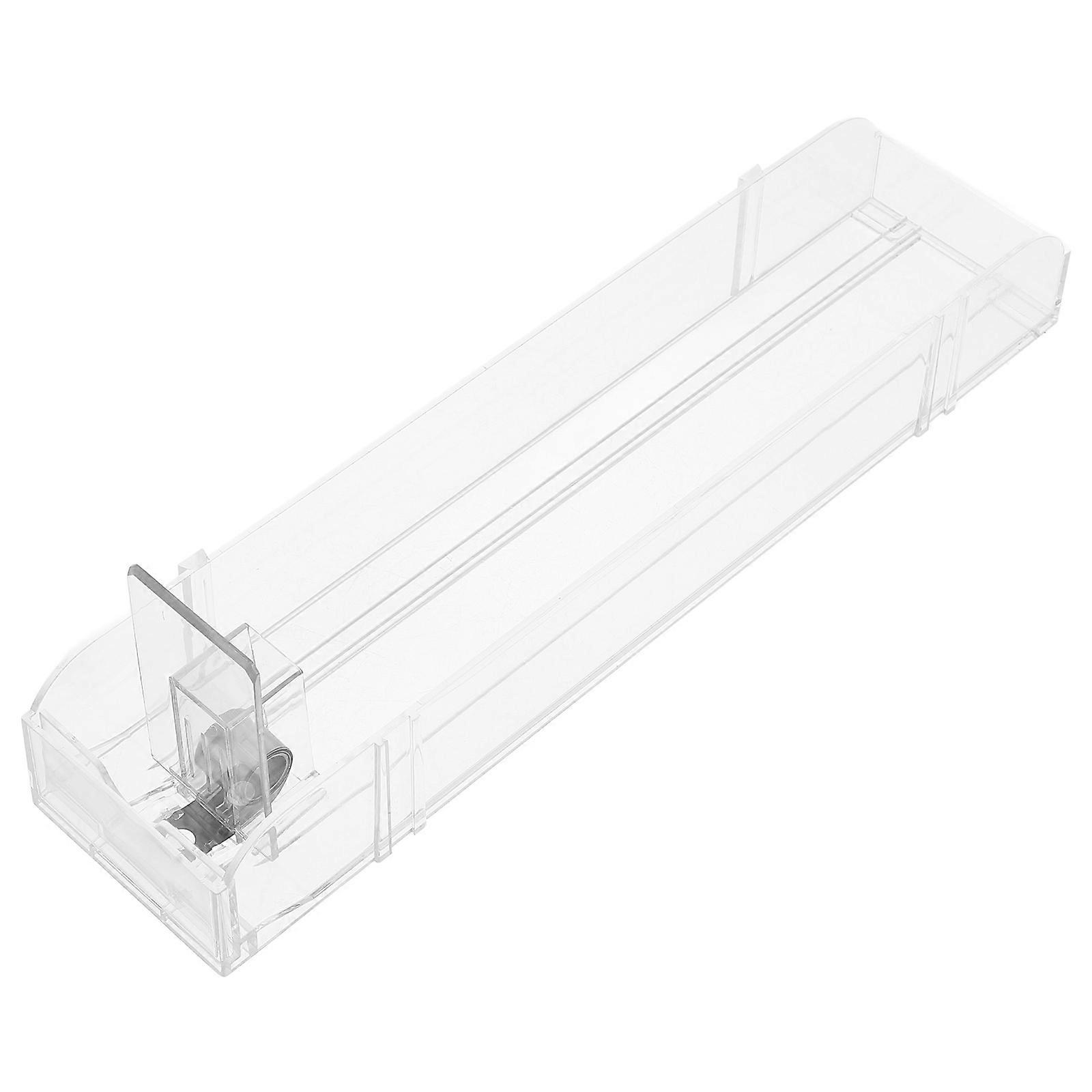 Beverage Pusher Automatic Shelf Organizer for Retail Display with Dual Sided Holder