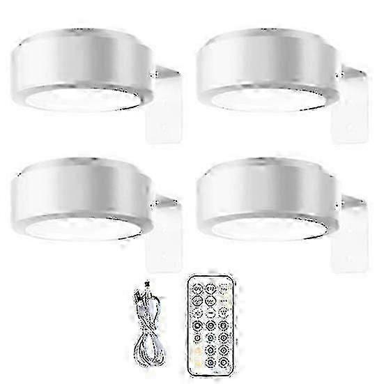 ضوء صورة لاسلكي مثبت على الحائط مع ضوء فني RGB LED قابل للتعتيم عن بعد ، يعمل بالبطارية قابل للتعديل 13 لونا للوحات