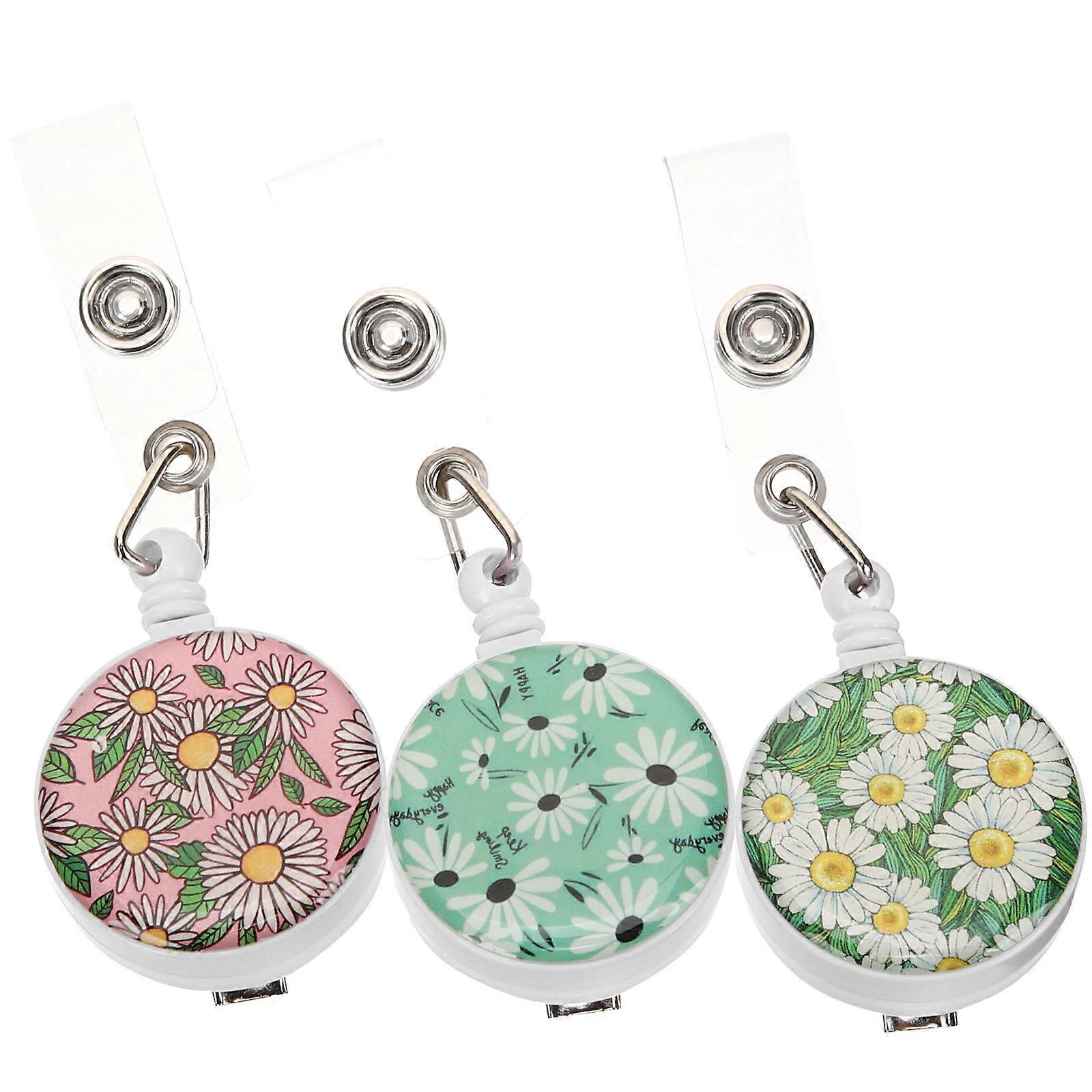 Rotating Badge Clips Convenient Badge Holders Multi-Function 9 Pieces