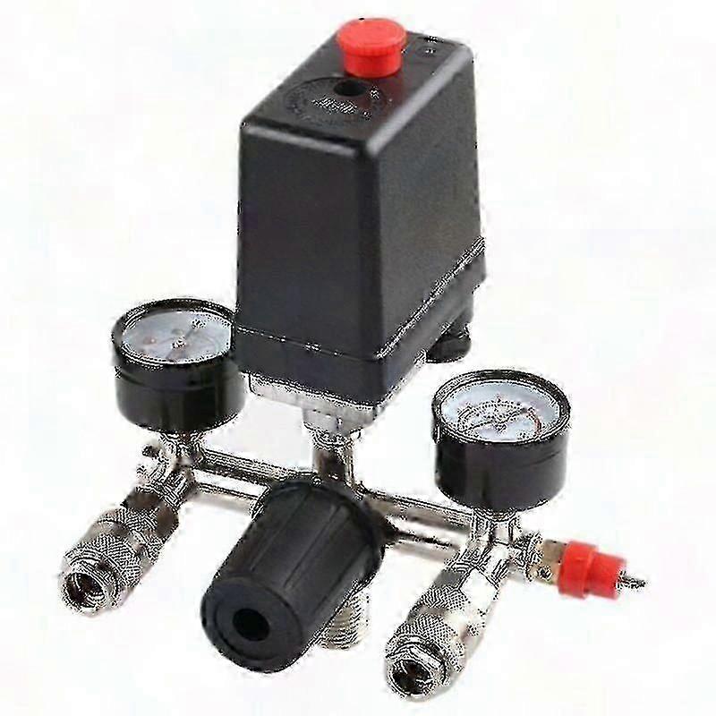 Compressor Pressure Regulator With Dual Display Pressure Switch