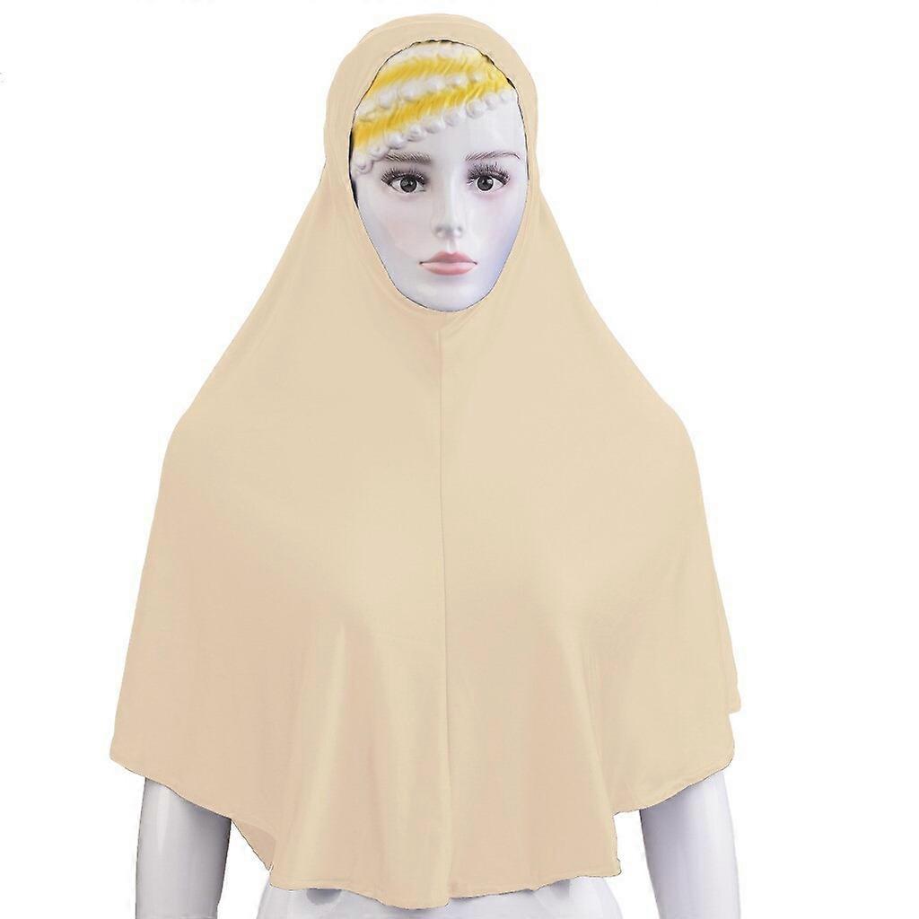 One Piece Polyester Hijab Slip On Hijabs READY Modset Muslim woman Scarf