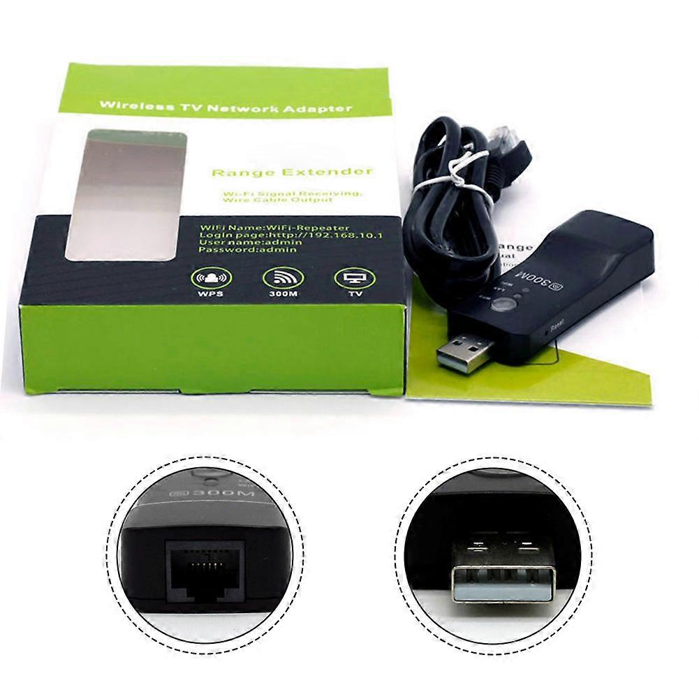 UE01 300Mbps USB WIFI Repeater Signal Extender, AP Mode USB Wireless AP Repeater Hand Tools Power Tool Accessories