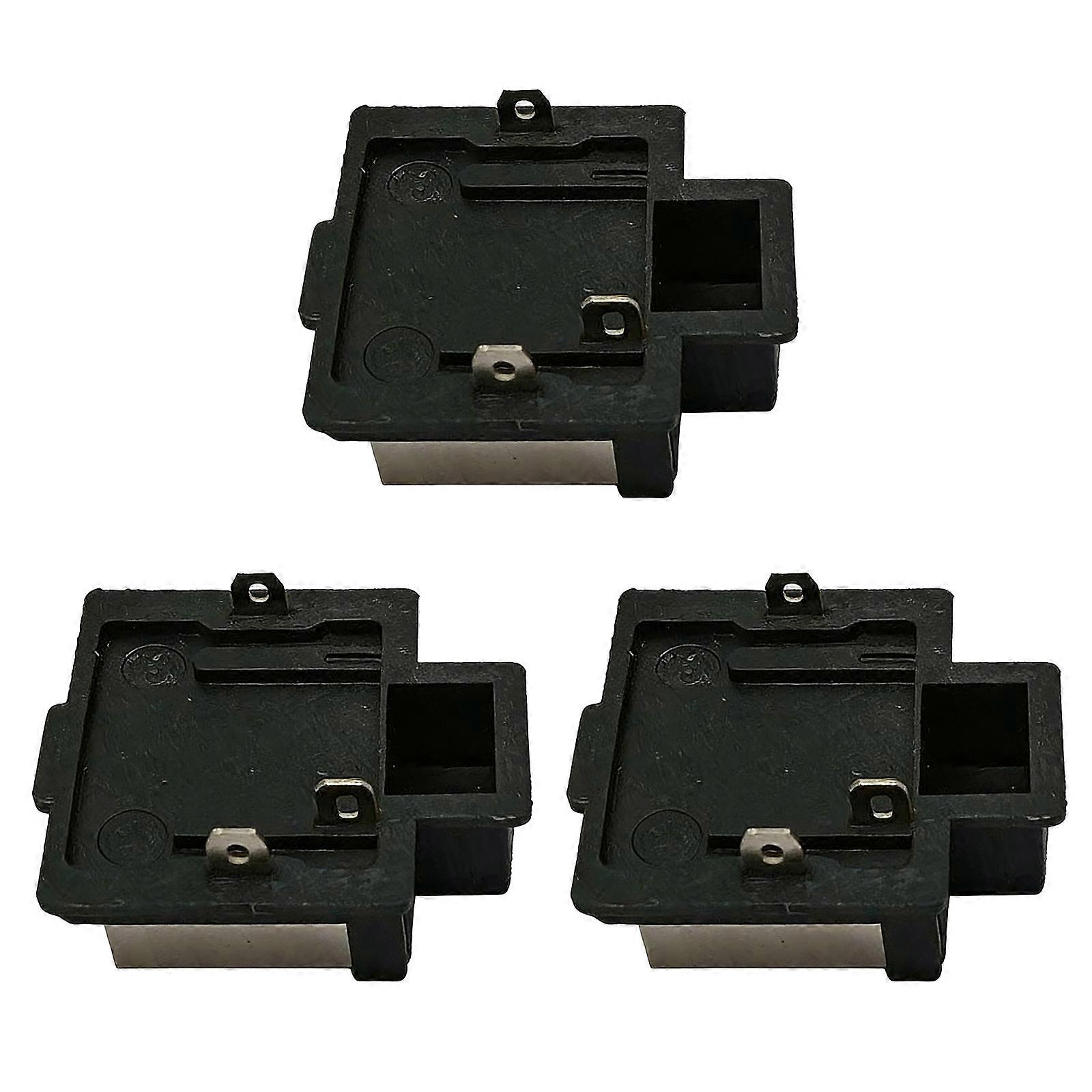 Multifunctional Battery Connector Adapter 3Pin for Power Tool Replacement Clip Accessory Sturdy ABS Multicolor