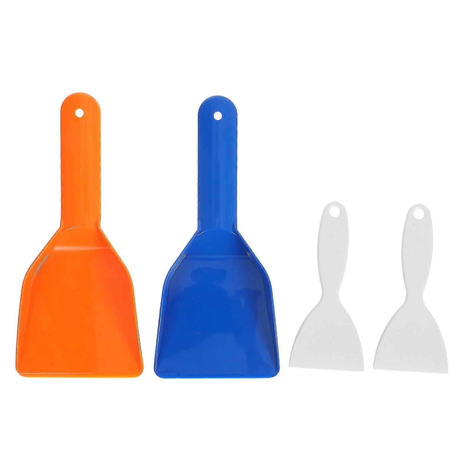 Plastic Ice Refrigerator Defroster Tool for Home 4Pcs Pack