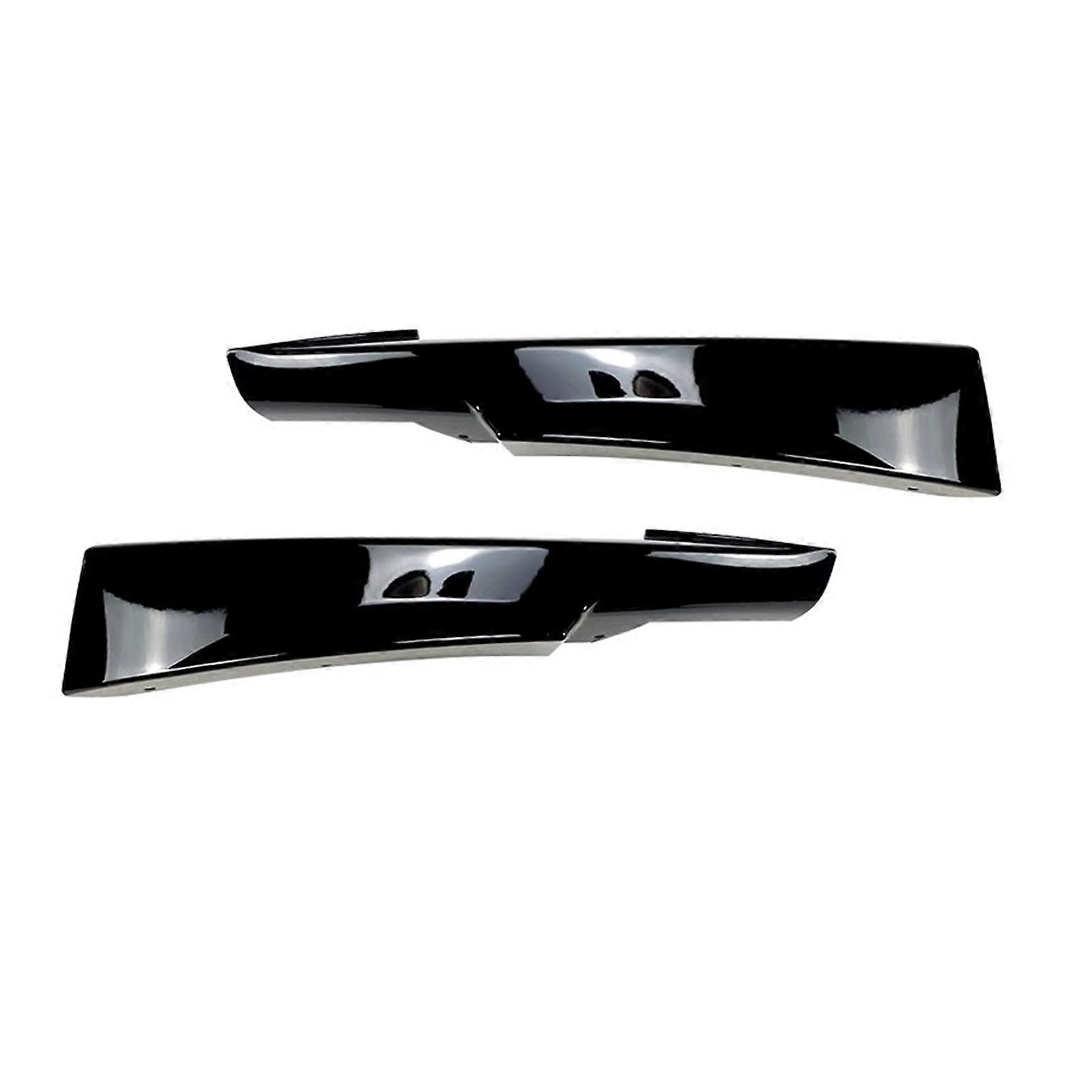 Front Bumper Lip Spoiler Gloss Black for BMW 3 Series E90 E91 MTech 320i 330i 20052012