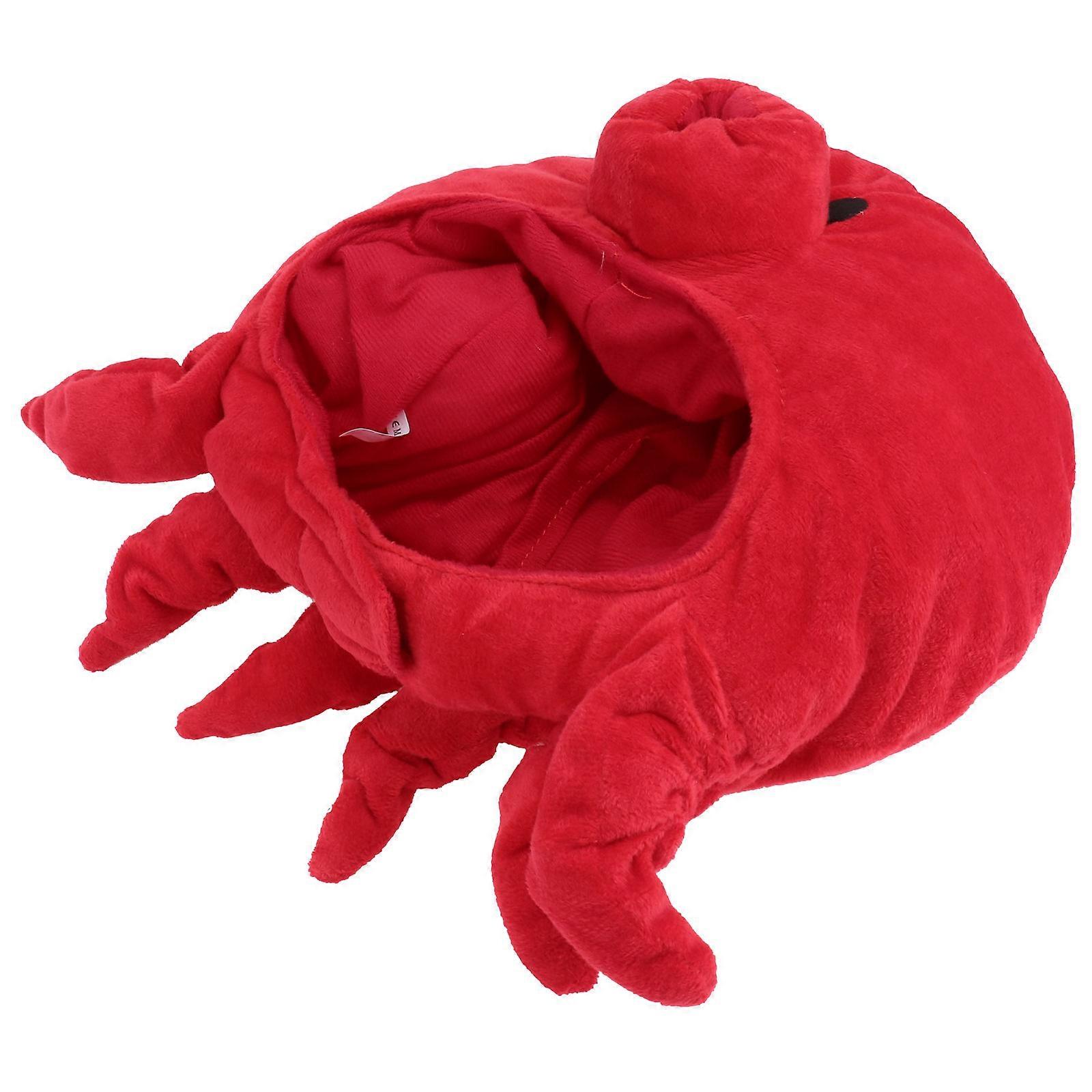 Red Octopus Hat Cartoon Hat Adjustable for Halloween Use