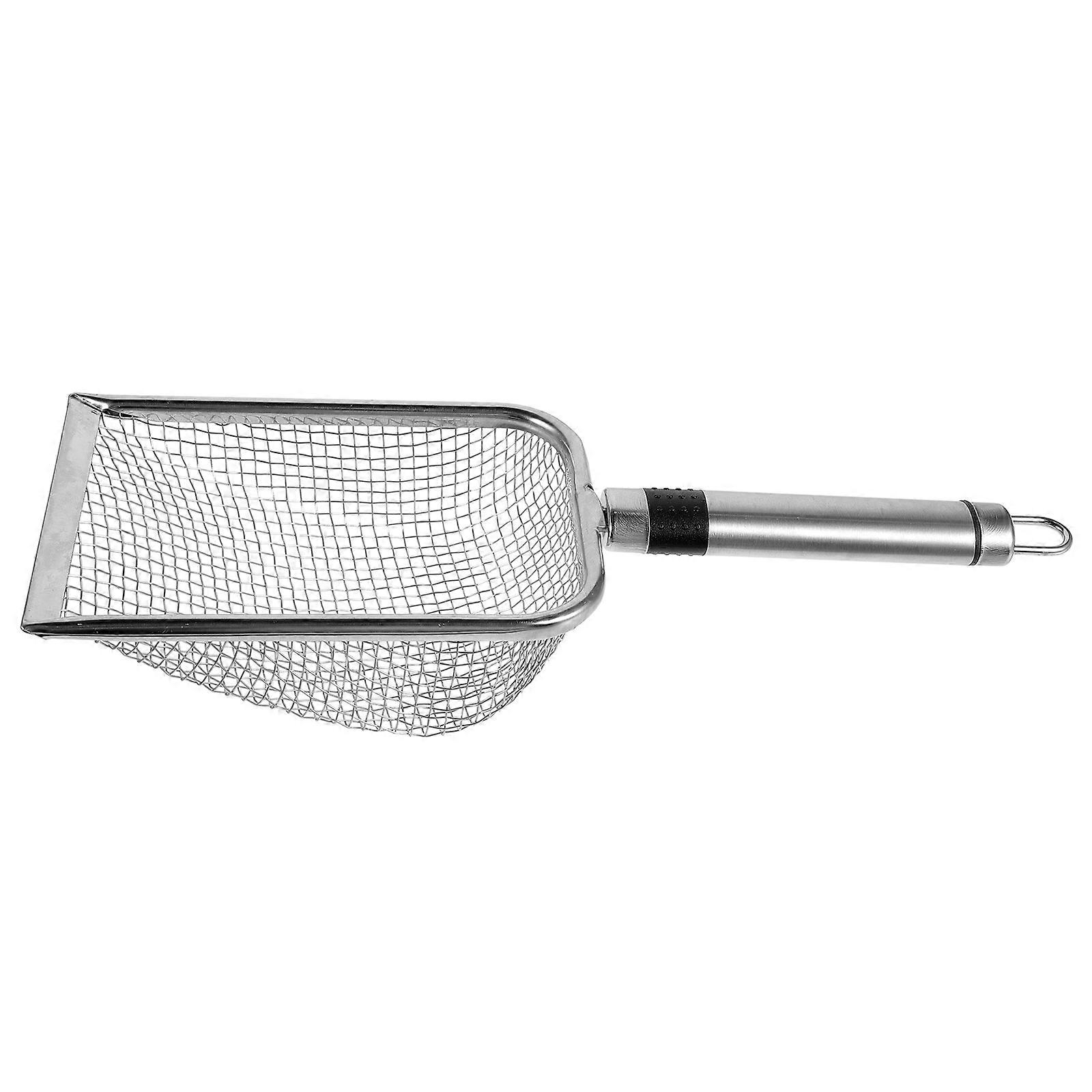 Multi-Use Stainless Steel Beach for Sand Filtering Mesh Tool