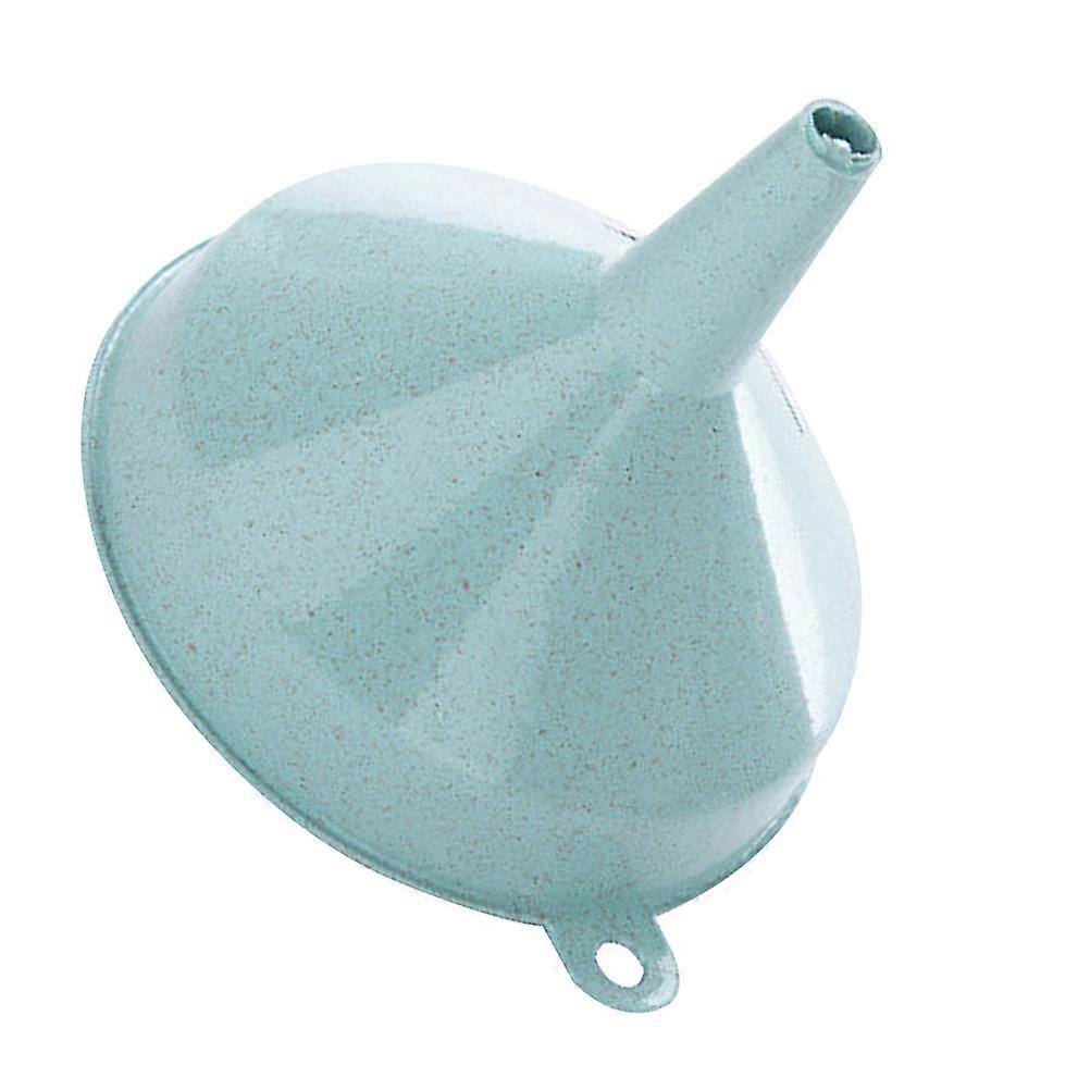 Household Kitchen Straw Funnel For Liquid Transfer Cooking Size -Blue 1Set