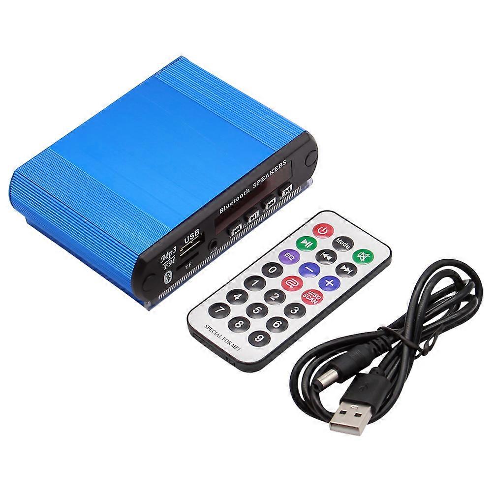 Bluetooth MP3 Decoder Board Module 12V USB TF FM Radio Module Wireless MP3 Player with Recording Function Car Kit