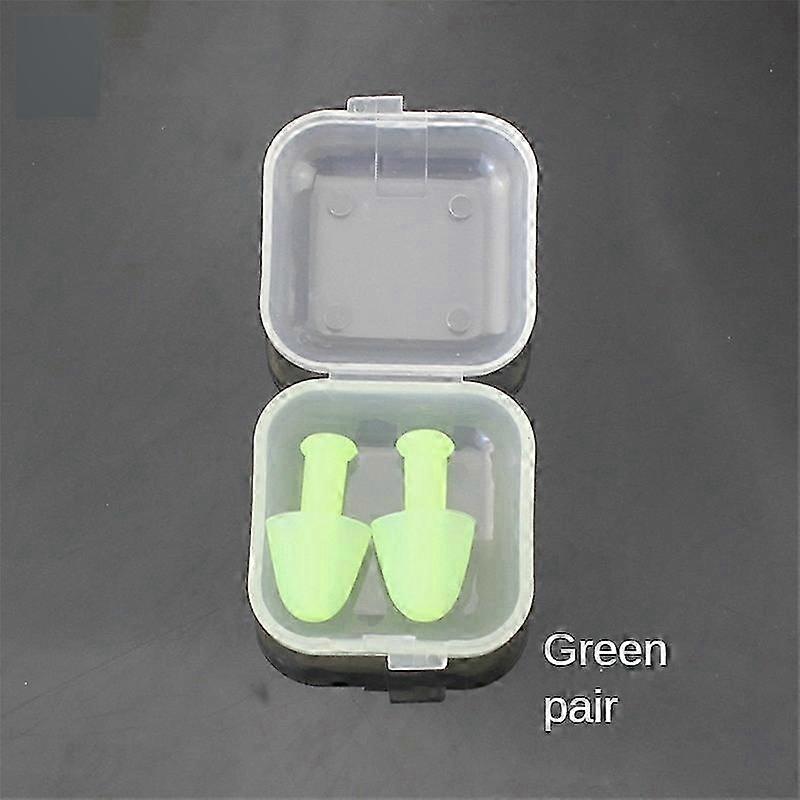 Soft Silicone Earplugs Waterproof Delicate Texture Durable Classic Design Pair