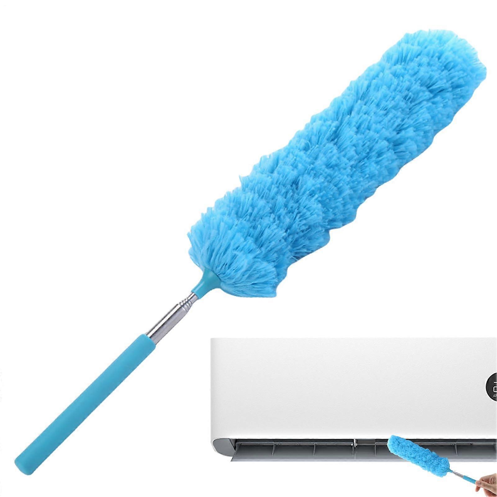 Telescopic Microfiber Duster with Adjustable Pole and Flexible Head for  Ceilings Cleaning