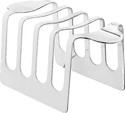 Toast Rack 4 Slice Durable Stainless Steel Holder for Easy Breakfast Serving Kitchen Dining