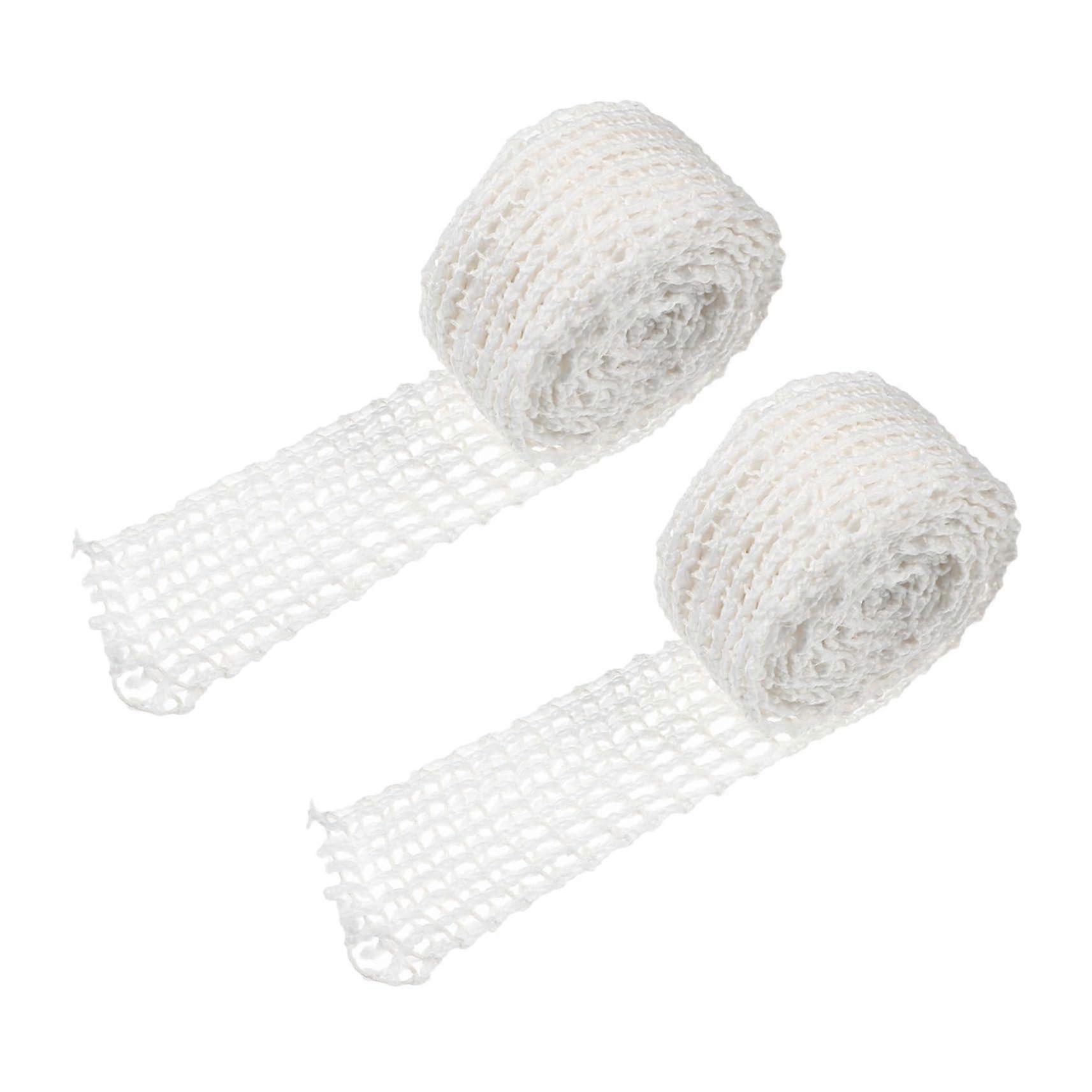 Meat Netting 2 Rolls Elastic Roasting Net for Secure Meat Wrapping and Even Heat Distribution