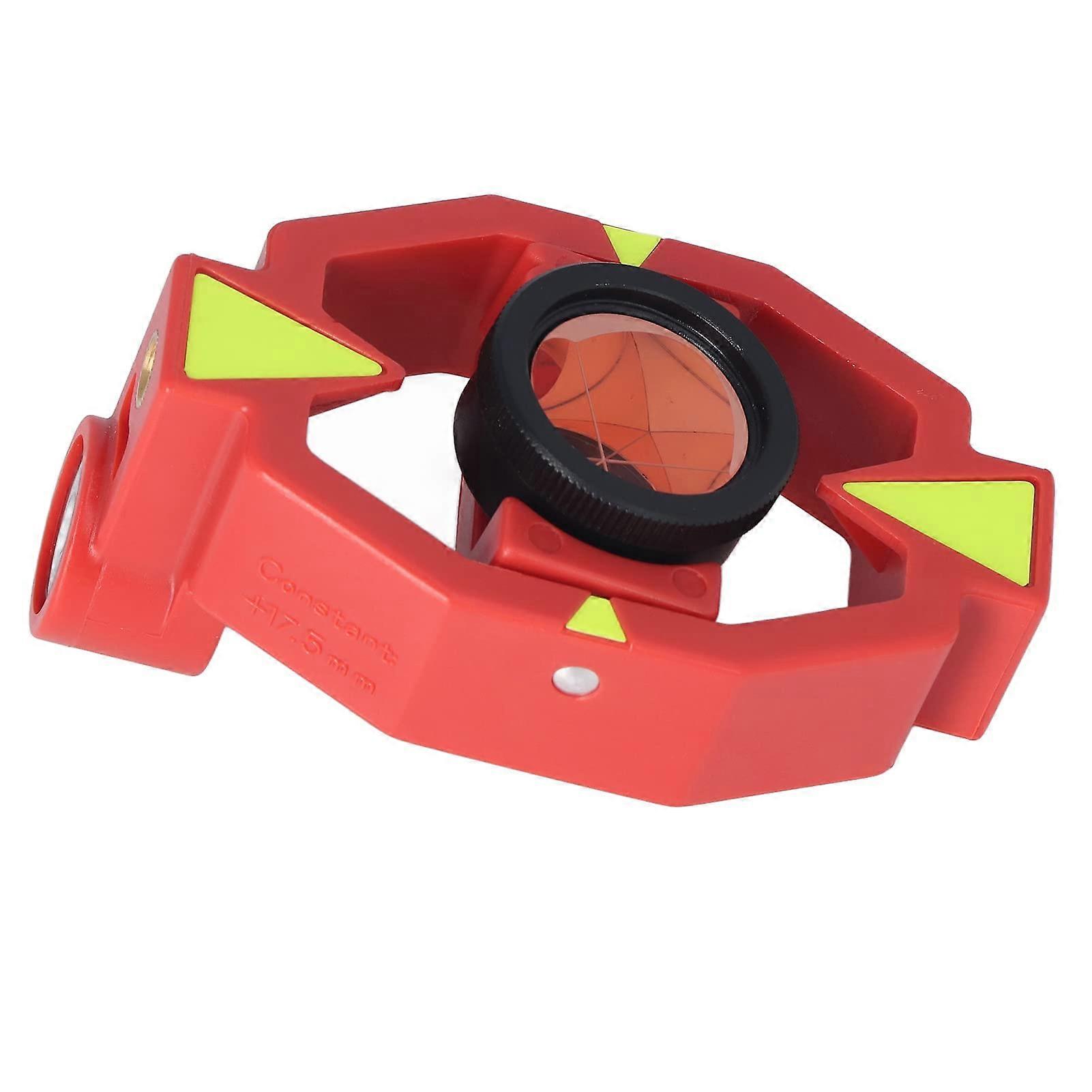 Total Station Mini Prism 17.5mm Offset for Leica with Adjustable Bracket and Durable Compact Design