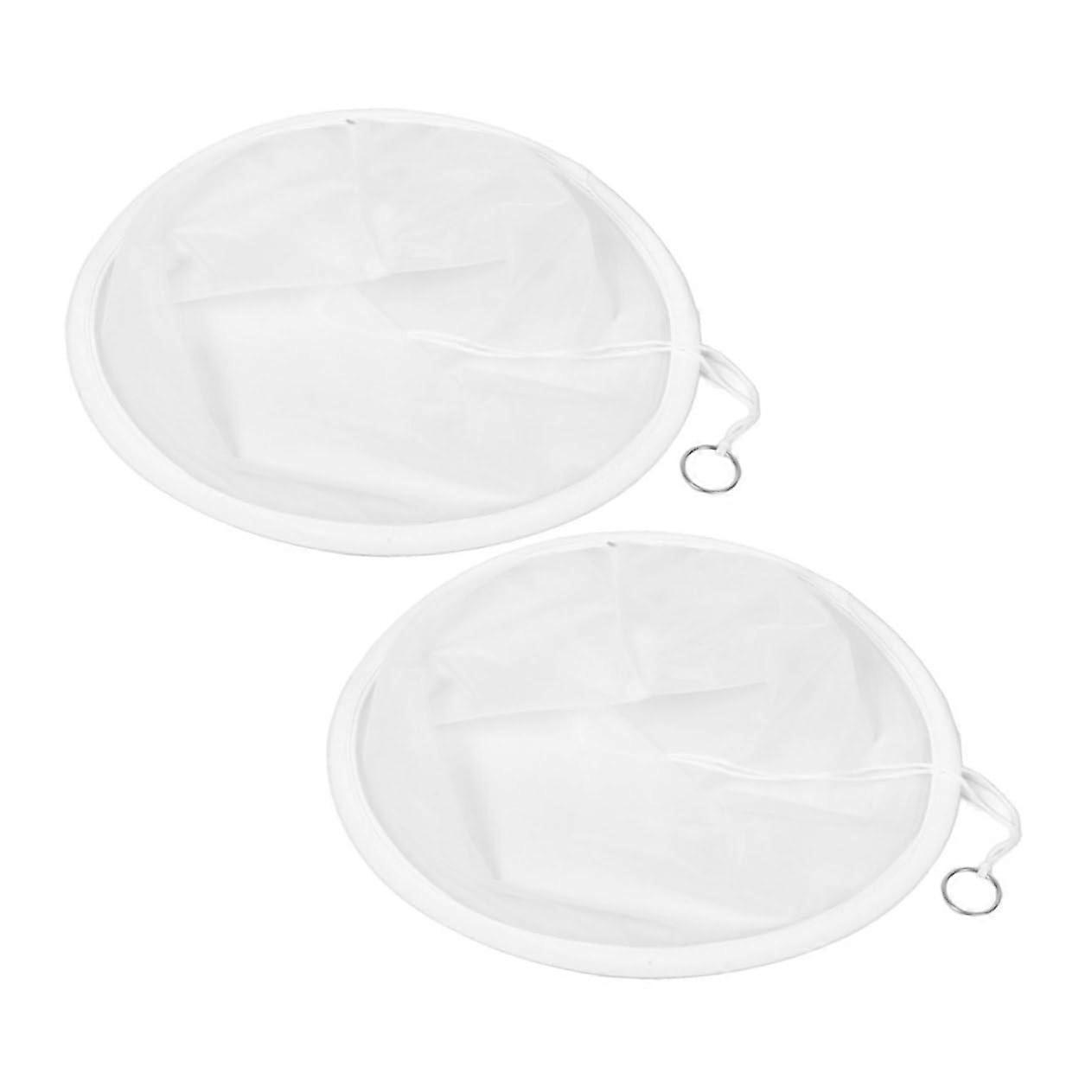 2pcs Stainless Steel Honey Strainer Fine Mesh Filter for Beekeeping Extraction