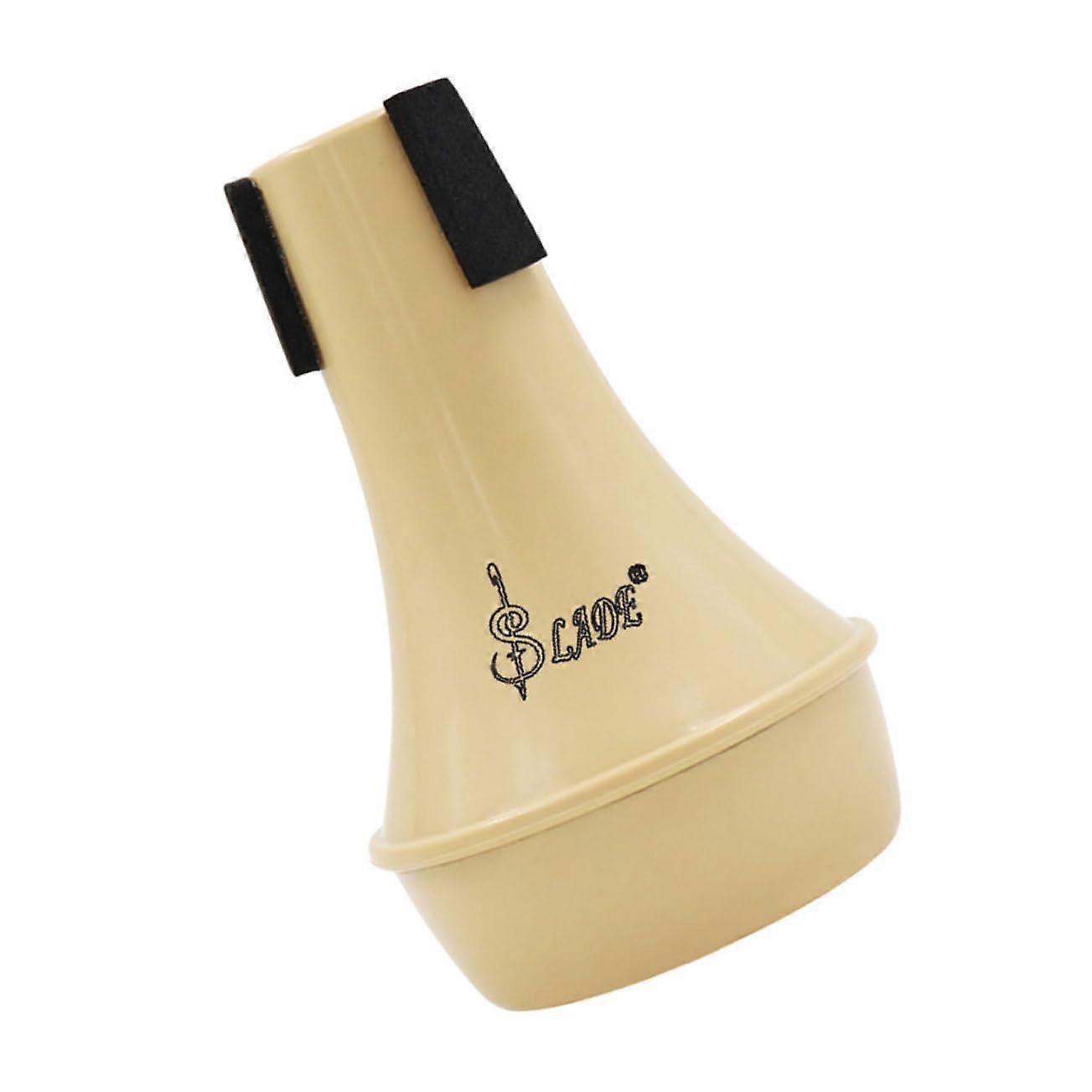 Trumpet Practice Mute with Noise Reduction for Straight Cornet, Easy Install Compact Design