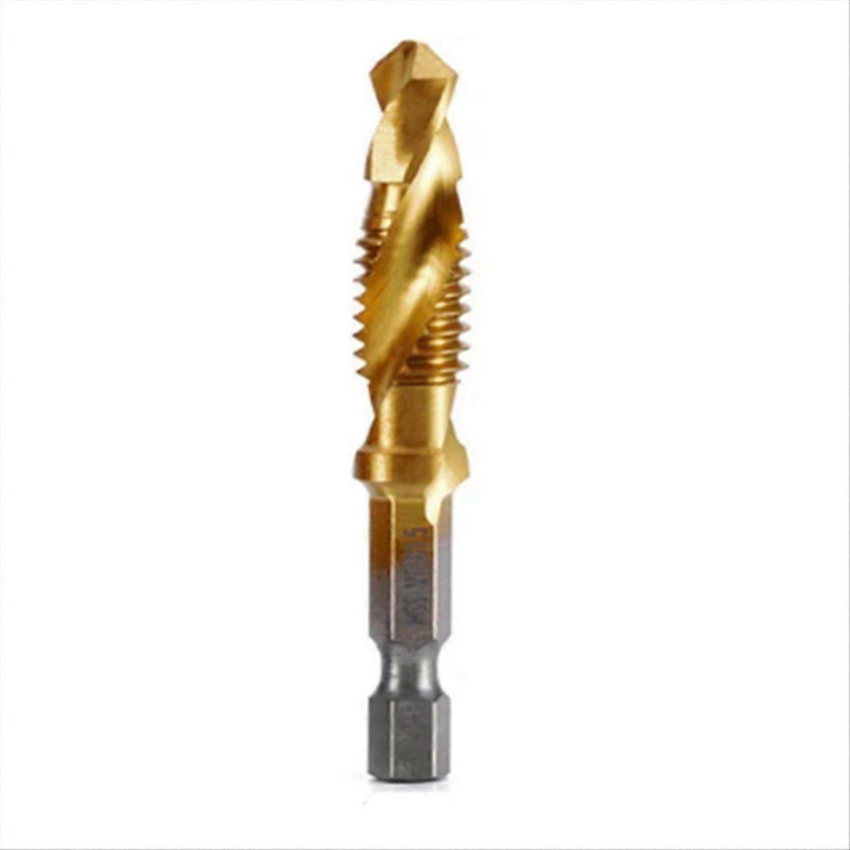M10x1.5mm Hex Shank HSS Screw Thread Metric Tap Drill Bits