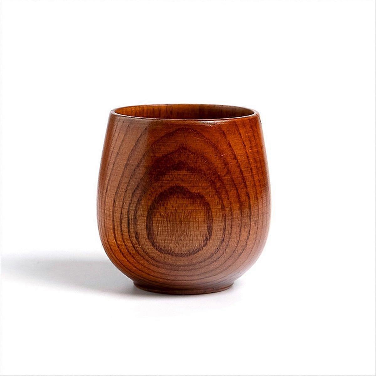 रसोई लिविंग रूम बी के लिए ठोस लकड़ी कप ठोस लकड़ी पानी चाय कप