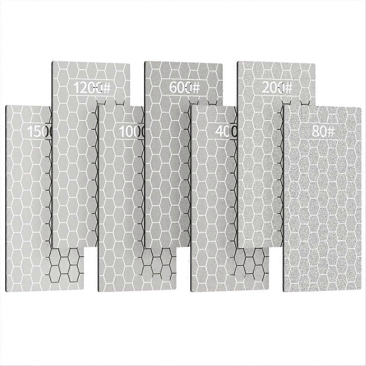 7PCS Diamond Sharpening Stones,Knife Sharpener Stone