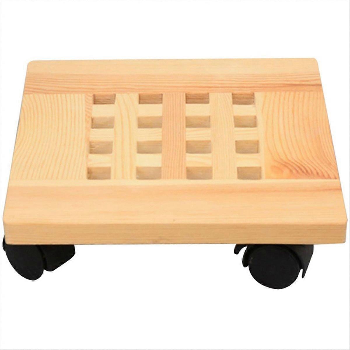 Plant Flower Pot Rack with Wheels Movable Plant Stand