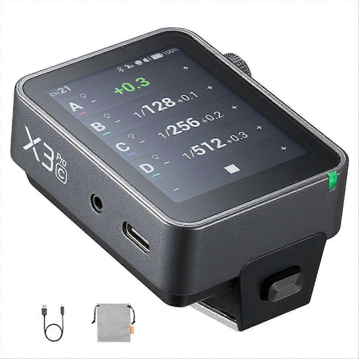 X3Pro C TTL Wireless Flash Trigger 2.4GHz Wireless X System Bluetooth Integration APP Control Fast