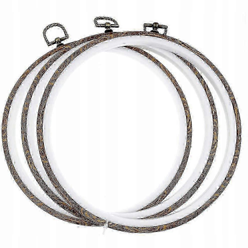 Framewood Embroidery Plastic 3 Pcs 21,5 Cm