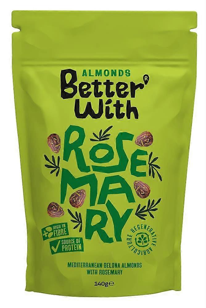 Better With Rosemary Almonds 140g - 8 Pack
