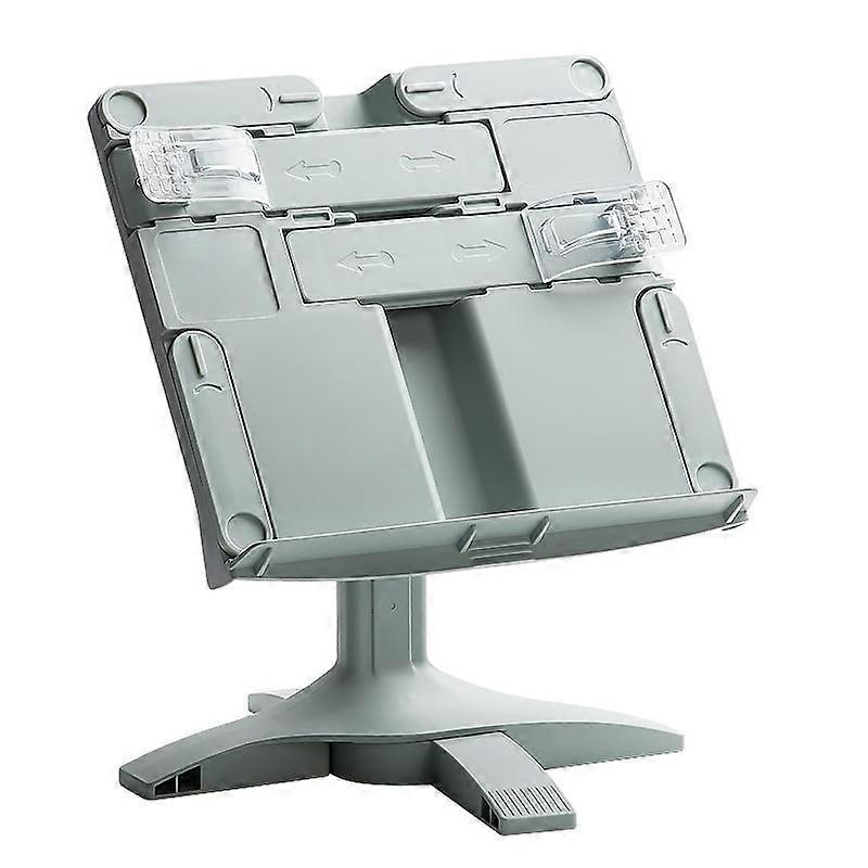 Compact Desk Book Clip And Support Stand - Multi-Function Reading Rack