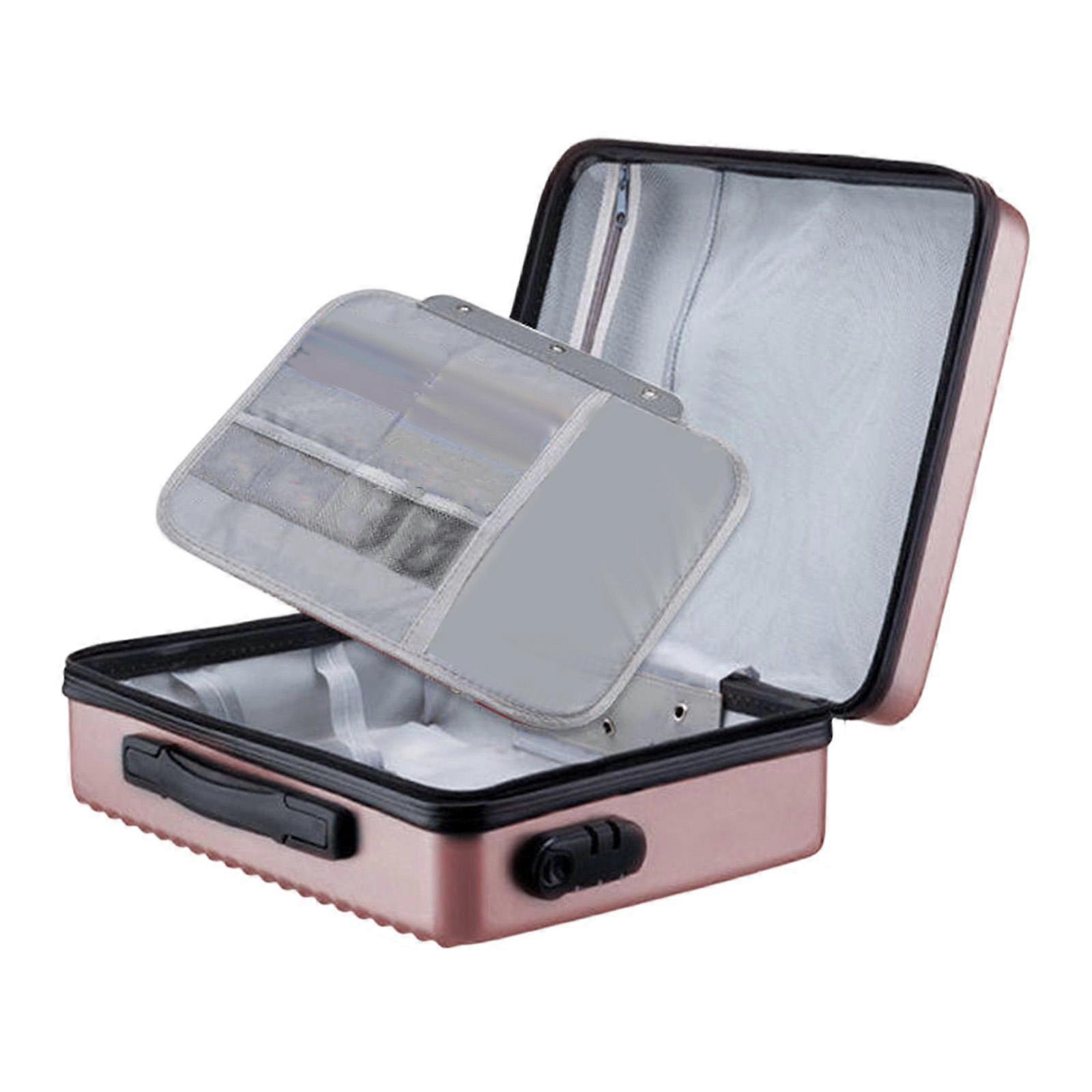 Fireproof Document Box files Organizer Insulated Hard Shell Container Case for