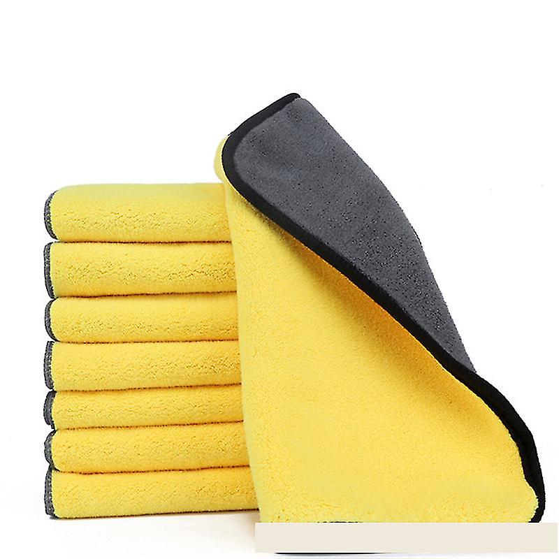 7pcs Pet Towel Bath Absorbent Towel Soft Lint-free Dogs Cats Bath Quick-drying Small Thicktowel