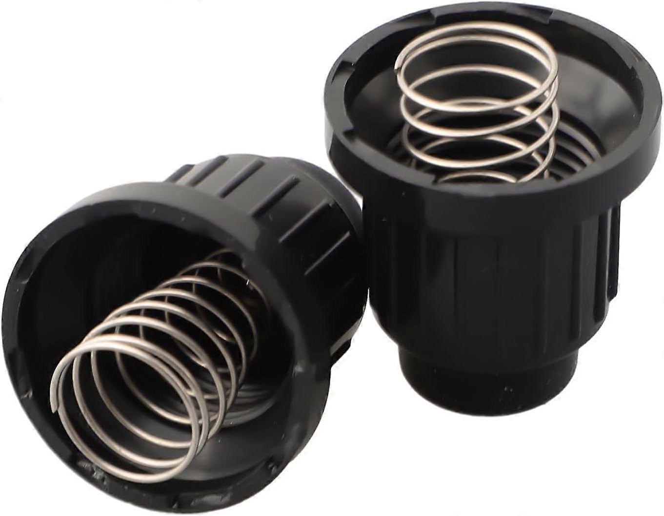 3 Pack Black BBQ Igniter Cap with Spring, AAA Battery Push Button Replacement for Gas Grill or Griddle