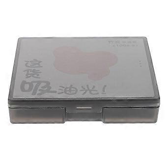 Face Oil Absorbing Sheets Oil Blotting Paper for Face 100Pcs Grey Material