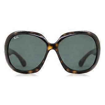 Ray-Ban RB4098 Jackie Ohh II 710/71 Vollrand-Sonnenbrille für Damen, hellbraun, Oversize, UV3, Original