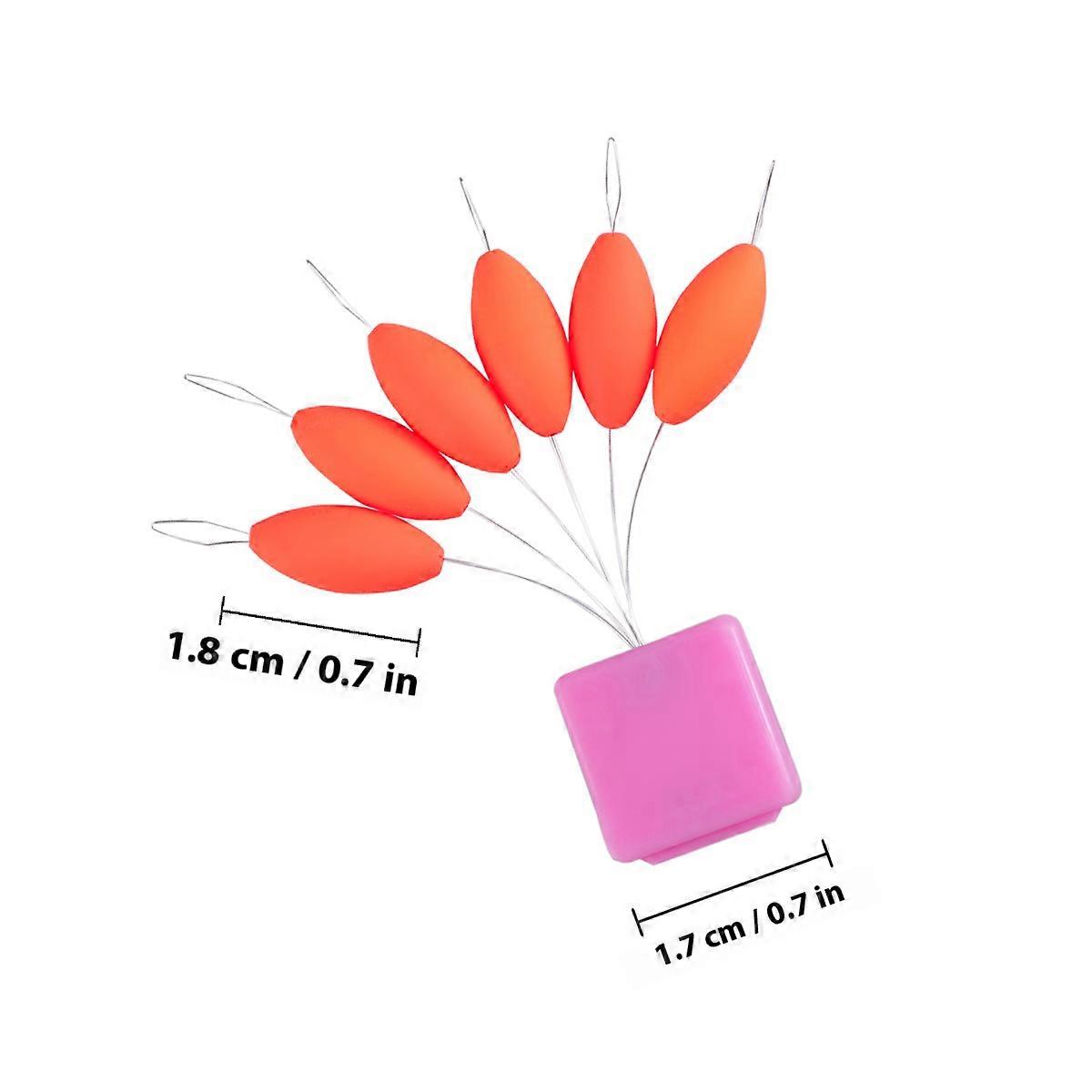 Orangefarbene Angelposen, 2er-Set